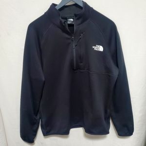 The North Face Men's Canyonlands ½ Zip Pullover Fleece Black Size M